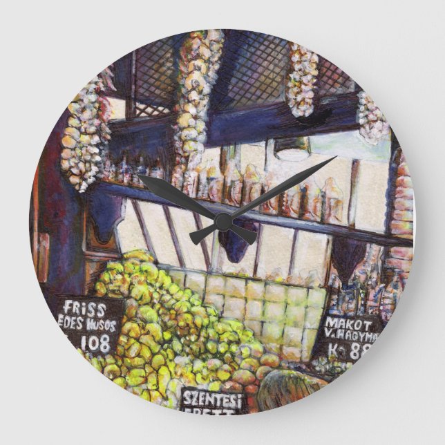 Relógio Grande Dimensões da curiosidade (Frente)