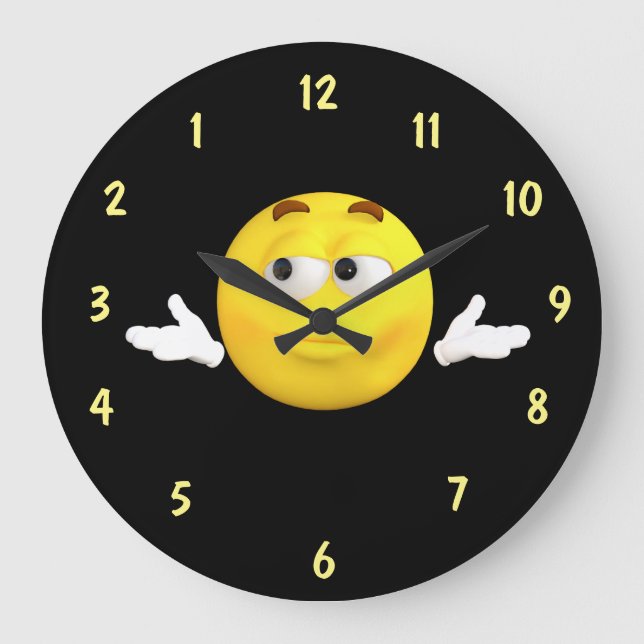 Relógio Grande Discagem Inversa (Frente)