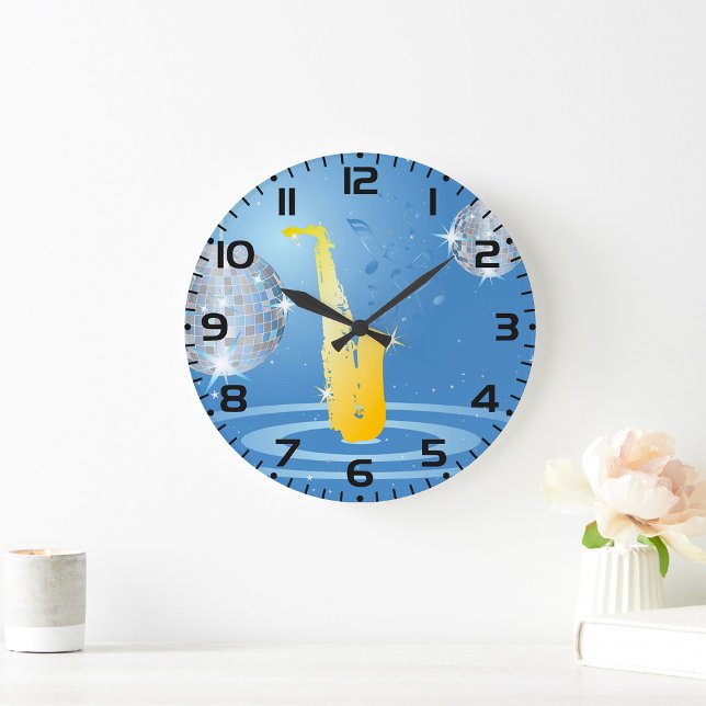 Relógio Grande Disco Music (Criador carregado)