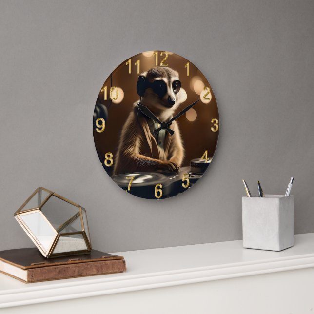 Relógio Grande DJ Meerkat: Rastreios na Savana, (Escritório)