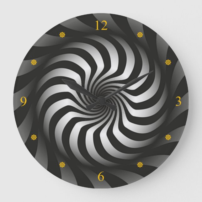 Relógio Grande Dobra Espacial~Wormhole~Todos Somos Viajantes De T (Frente)