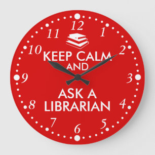 Relógio Grande Donativos Bibliotecários mantêm calma e pedem pers