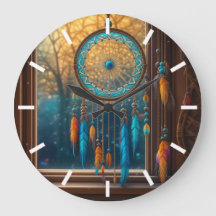 Dreamcatcher em Folhas de Quebra de Janela