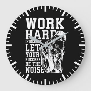 Relógio Grande Duro De Trabalho Em Silêncio - Gym, Workout, Const