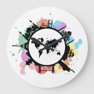 Relógio Grande É hora do viagem