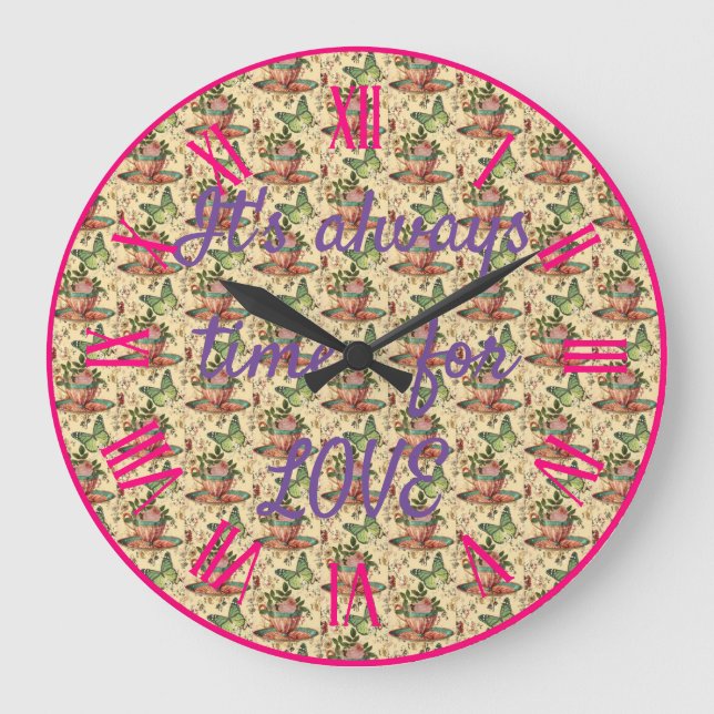 Relógio Grande É sempre tempo para o amor (Frente)