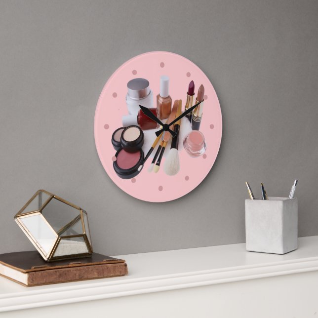 Relógio Grande É Tempo De Maqueamento Em Algum Lugar (Escritório)