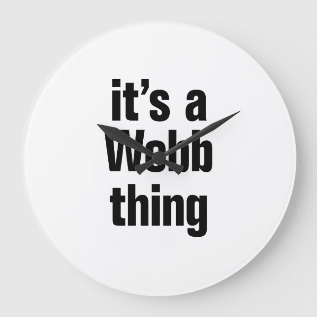 Relógio Grande é uma coisa de teia (Frente)