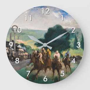 Relógio Grande Edouard Manet - As Corridas em Longchamp