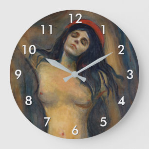 Relógio Grande Edvard Munch - Madona