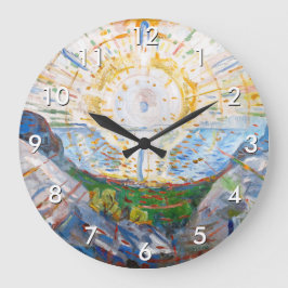 Relógio Grande Edvard Munch - O Sol 1912