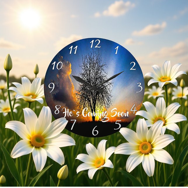 Relógio Grande ELE ESTÁ VINDO EM BREVE A Árvore Antiga (Criador carregado)