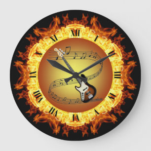 Relógio Grande Electric Guitar~Fire Creation#3~From The Crucible~