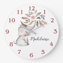 Elefante-bebê-Cinza-rosa-boho