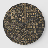 Elementos barrocos: padrão mega definido.