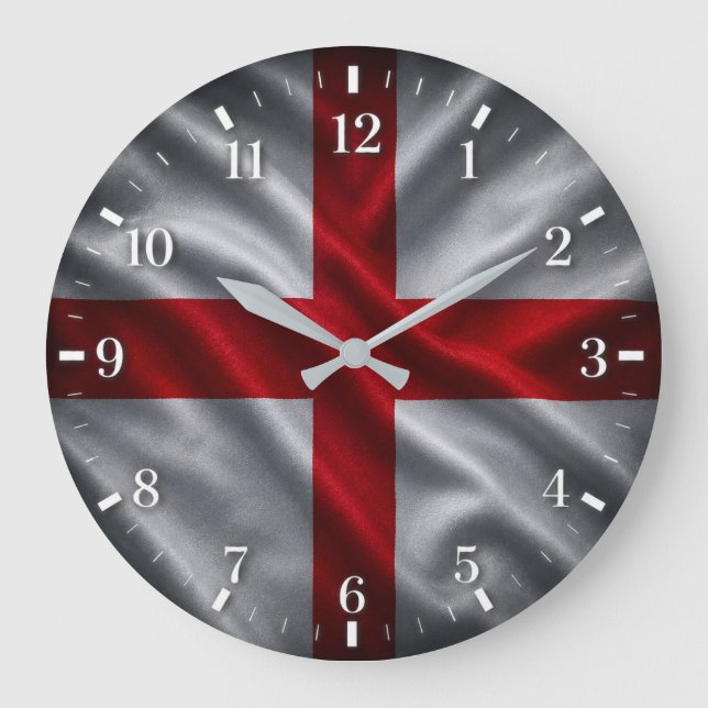 Relógio Grande England Flag Watch 2026 (Frente)