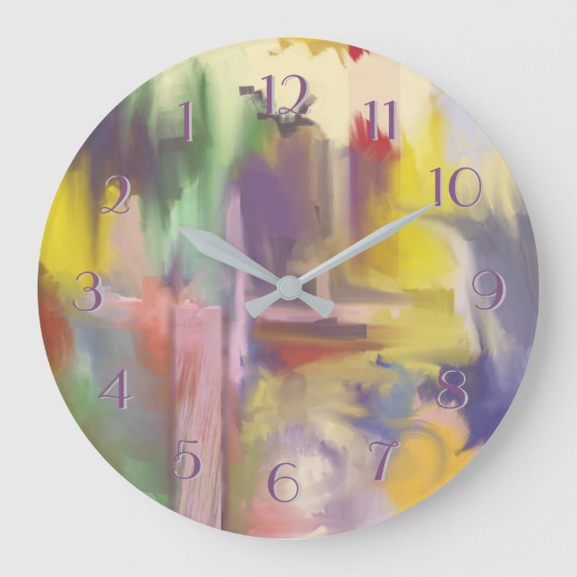 Relógio Grande Entrando o design cronometre para trás (Frente)