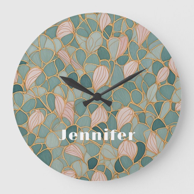 Relógio Grande Escalas Místicas: Pastel Fantasy (Frente)