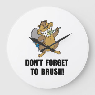 Relógio Grande Escova do castor