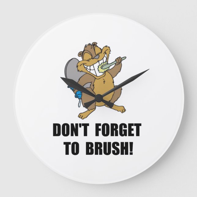 Relógio Grande Escova do castor (Frente)