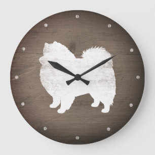 Relógio Grande Eskimo Americano - Silhouette Rustic