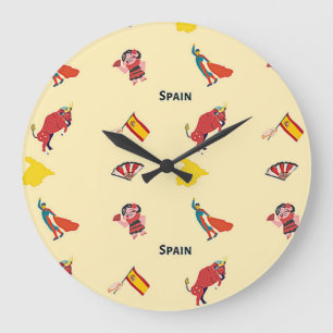Relógio Grande Espanha em creme