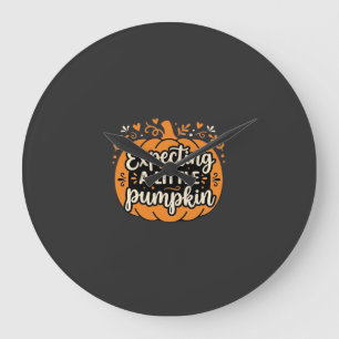 Relógio Grande Esperando um Pequeno Desenho de Gravidez de Hallow