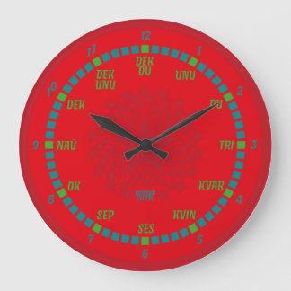 RELÓGIO GRANDE ESPERANTO LANGUAGE BY MASANSER PIXELAT