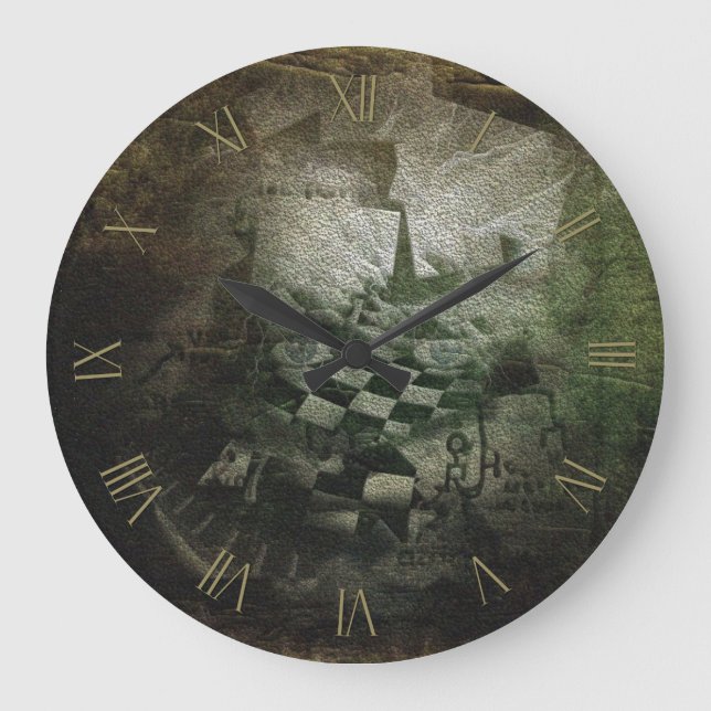 Relógio Grande Espiral do tempo (Frente)