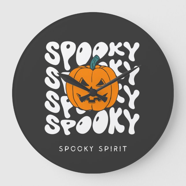 Relógio Grande Espírito Spooky (Frente)