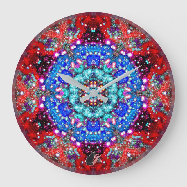 Relógio Grande Esplendoroso Stellar Kaleid (Frente)