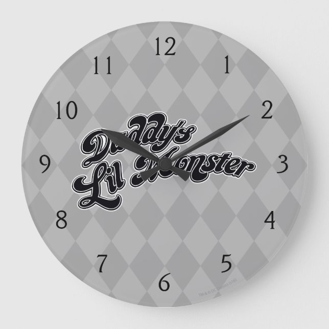 Relógio Grande Esquadrão Suicida | Monstro do Pai (Frente)