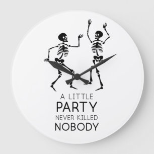 Relógio Grande Esquemas de dança do Halloween