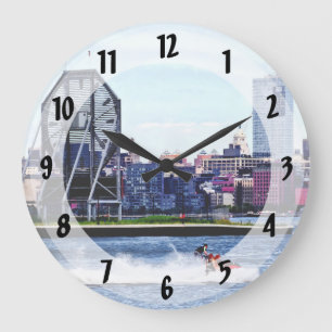 Relógio Grande Esqui Jet por Colgate Clock