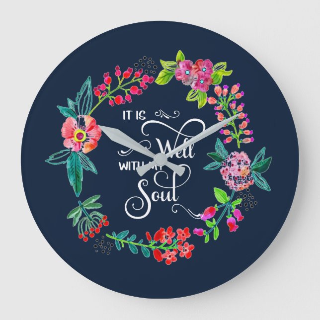 Relógio Grande Está bem com a minha alma  (Frente)