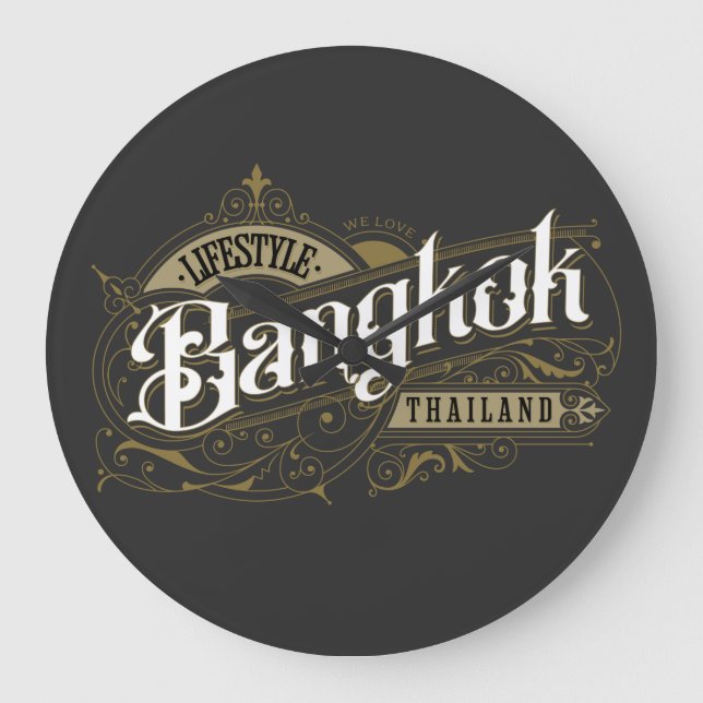Relógio Grande Estilo de vida Bangkok tailândia (Frente)