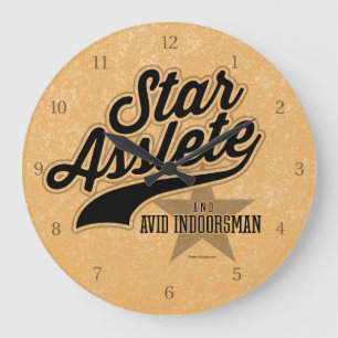 Relógio Grande Estrela Asslete (Indoorsman ávido)