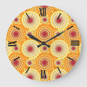 Relógio Grande Estrelas e pinhões, açafrão e passas