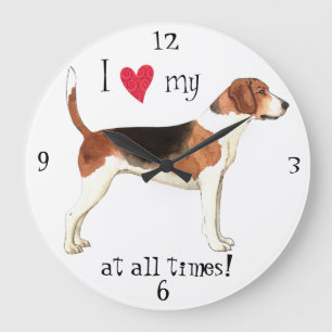 Relógio Grande Eu amo meu Harrier