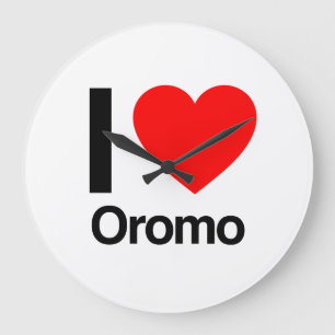 Relógio Grande eu amo o oromo