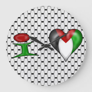 Relógio Grande Eu amo Palestina