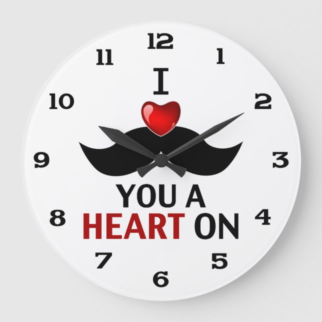 Relógio Grande Eu lhe dou um coração (Frente)