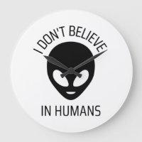 Eu não acredito em humanos