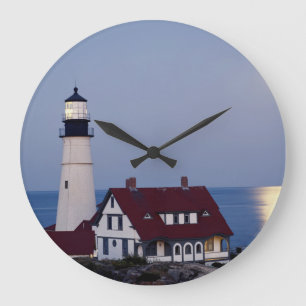 Relógio Grande EUA, Maine, Portland, Cape Elizabeth, Farol