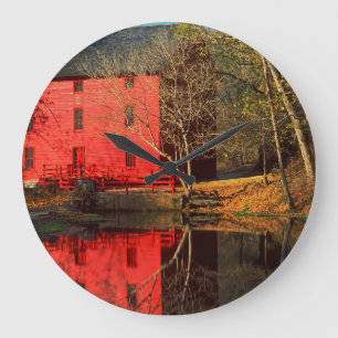 Relógio Grande EUA, Missouri, Alley Mill Em Alley Spring Ozark