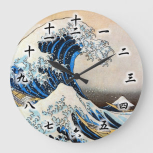 Relógio Grande Excelente Wave, Hokusai, Ukiyo-e