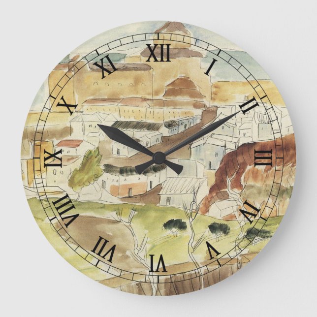 Relógio Grande Expressionismo vítreo, Almeria por Walter Gramatte (Frente)