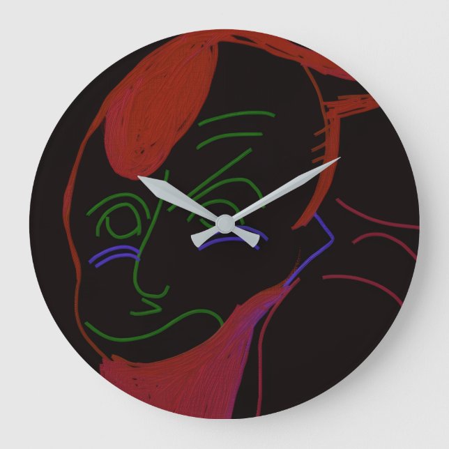 Relógio Grande Extraordinary Hero  (Frente)