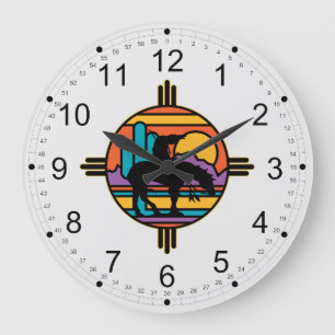 Relógio Grande Extremidade do indiano do nativo americano da fuga