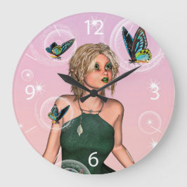 Relógio Grande Fada Fátea